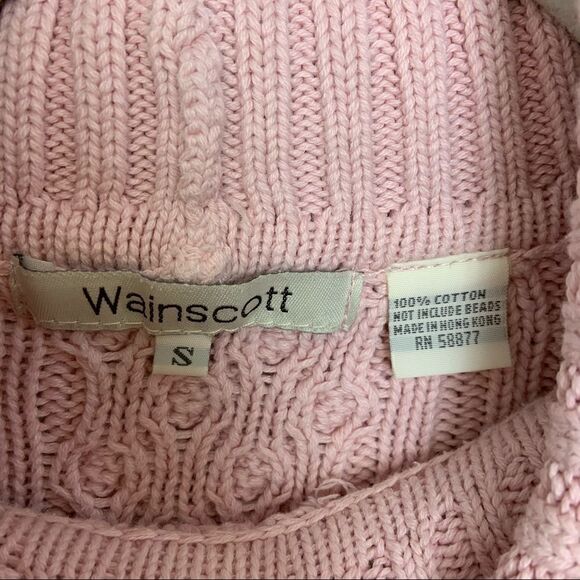 Vintage Wainscott Knit Fisherman Sweater (R7) - Picture 3 of 5